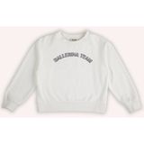 Kız Çocuk Nakış Detaylı Ekru Sweatshirt - 5 Yaş