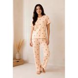 Kız Çocuk Pamuklu Milan Kumaş Pijama Takımı 8-16 Yaş 12699Hc
