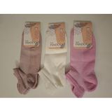 Kız Çocuk Patik Çorap-4 Mevsim-Pastel Renkli-12 Adet