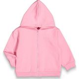 Kız Cocuk Pembe Colorful Kapüşonlu Hırka - 1014691