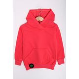 Kız Çocuk Pembe Kanguru Cepli 3-8 Yaş Sweatshirt 5090-11