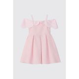 Kız Çocuk Pembe Parti Elbisesi 7 Yaş (122 cm)