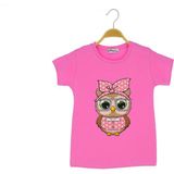 Kız Çocuk Pembe T-Shirt - 2 - 3 Yaş
