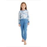 Kız Çocuk Pijama Takımı 51637 - Baskılı