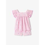 Kız Çocuk Poplin Şortlu Pijama Takımı