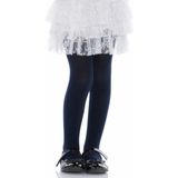 Kız Çocuk Pretty Extra Cotton Lacivert Külotlu Çorap - Mavi - 2