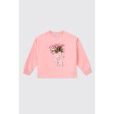 Kız Çocuk Pudra Sweatshirt 13-14 Yaş (160 cm)