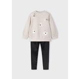 Kız Çocuk Pullover Kadife Tayt 2 Li Set 4706 06YAŞ 53