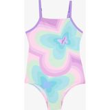 Kız Çocuk Rainbow Butterfly Sport Mayo - 3 - 4 Yaş - Renkli