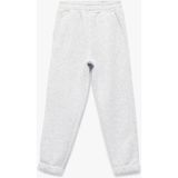 Kız Çocuk Şardonlu Beli Lastikli Baskılı Basic Jogger Eşofman Altı (Aw 25) - Gri - Dropsuz - 5 - 6 Yaş