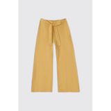 Kız Çocuk Sarı Müslin Pantolon 7 Yaş (122 cm)