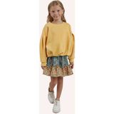 Kız Çocuk Sarı Sweatshirt - 13 - 14 Yaş