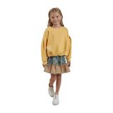 Kız Çocuk Sarı Sweatshirt 8 Yaş (128 cm)