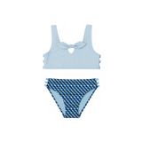 Kız Çocuk Seageo Desenli Bikini Takımı Mavi
