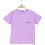 Kız Çocuk T-Shirt - Lila - 8 - 9 Yaş