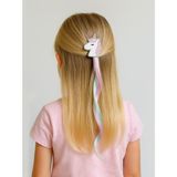 Kız Çocuk Takma Saç Unicorn Figürlü Tokalı Saç Postiş - 1 Adet - Çok Renkli