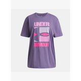 Kız Çocuk UA Block Logo Oversize Kısa Kollu T-Shirt