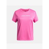 Kız Çocuk UA Tech Branded Kısa Kollu T-shirt