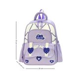 Kız Çocuk Ultra Lüx Anaokulu Sırt Çantası Ortopedik Ultra Lüx Kreş Çantası 33*25 Cm Su İtici Kumaş 156Fb