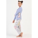 Kız Çocuk Uzun Kol Lila Pijama Takım C0T3N2O504 - 9 - 10 Yaş