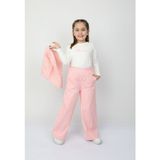 Kız Çocuk Yelekli 3 Lü Takım - 3 - 4 Yaş - Pembe