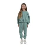 Kız Çocuk Yeşil Sweatshirt 12-14 Yaş (152-160 cm)