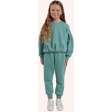 Kız Çocuk Yeşil Sweatshirt - Mat Yeşil - 6 Yaş