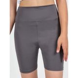 Kız Çocuk Yüksek Bel Kruvaze Kemer, Koşu, Yürüyüş, Casual, Spor, Atletik, Egzersiz, Fittness Kısa Tayt - 4 - 5 Yaş - Antrasit