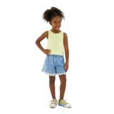 Kız Çocuk Yumuşak Dokulu Yeşil Atlet 8 Yaş (128 cm)