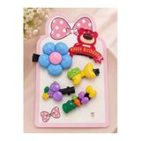Kız Çocuklar İçin 5Li Karışık Model Pens Toka Set