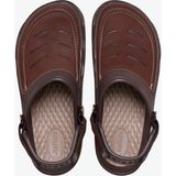 Kız Çocuklar için Crocs Yukon Vista II LR M.23D Kahverengi Terlik Düz Topuk ile Konforlu Adımlar