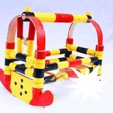 Kız Çocukları İçin Oyuncak Dekoratif Nostaljik Ahşap Beşik,Tahta Beşik 30cm El Boyaması Orjinal Ahşap