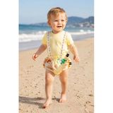 Kız Erkek Bebek Askılı Tişört Slip Yazlık Takım 50751