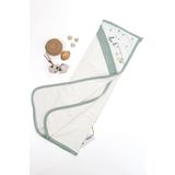 Kız Erkek Bebek Yeşil Havlu% 100 Pamuk Kumaş STL6707