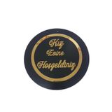 Kız Evine Hoşgeldiniz Kapı Süsü Kapı Aksesuarı 24 Cm Çap