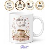 Kız İstemeye Gelenlere Allah'ın Emriyle İstedik Tuzlu Kahve Kupası Hediye