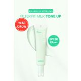 Kızarıklıkları Nötrleyen Ton Eşitleyici Krem PERIPERA Filter Fit Milk Tone Up (003 Clear Mint) SPF30