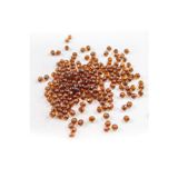 Kızıl Kahve 6 mm Dünya Akrilik Boncuk Aksesuar (25 Gram)
