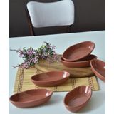 Kızıl Kahve Deniz Çerezlik 14 Cm 6 Adet 607