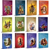 Kızıl Panda Yayınları Kızıl Panda Çocuk Klasikleri Seti 12 Kitap 6 - 8 Yaş İçin Masal-Öykü