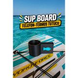 KIZILAKŞAM SUP Board Paddle Board - Telefon Tutucu & Termos Tutucu - Siyah