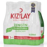 Kızılay Erzincan 200 ml Doğal Maden Suyu (6 adet)