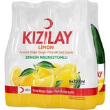 Kızılay Limon Aromalı Maden Suyu 6 x 200 ml x 4 Adet