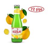 Kızılay Limon Aromalı Maden Suyu - Eksta C -24'lü 3 Koli - 72 Şişe