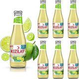 Kızılay Maden Suyu Doğal Cool Lime Misket Limonu ve Nane Aromalı 200 ml x 6 Adet