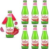 Kızılay Maden Suyu Doğal Karpuz Çilek Aromalı 200 ml x 6 Adet