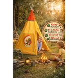 Kızılderili (Tipi) Çocuk Oyun Çadırı 100x100x135 cm Ev & Bahçe Kolay Kurulum