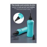 kızılelma teknik Lanrui M110 60ML Sızdırmaz Çift Kapaklı Tasarım Solvent Şişesi