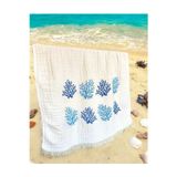 Kızılelmada Kizilelmada Peştemal & Plaj Havlusu – %100 Pamuk | 100X200 Cm Doğal Dokulu Havlu