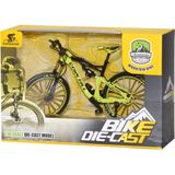 Kızılkaya Metal Dağ Bisikleti KZL-0818-6A Die Cast Model 1:10 Ölçek Renkli Oyuncak Araba